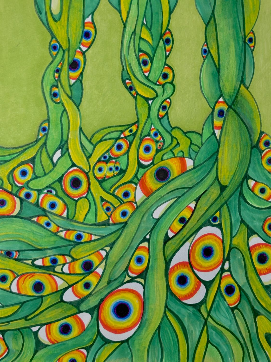 Eyes in Vines Green