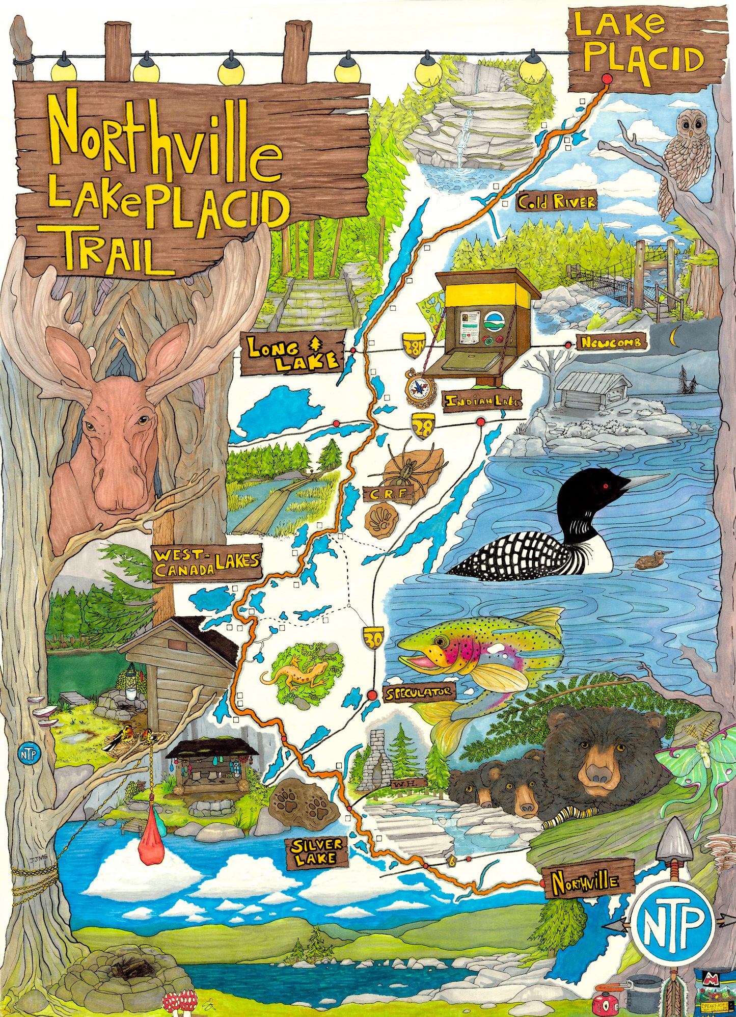 Northville Lake Placid Trail