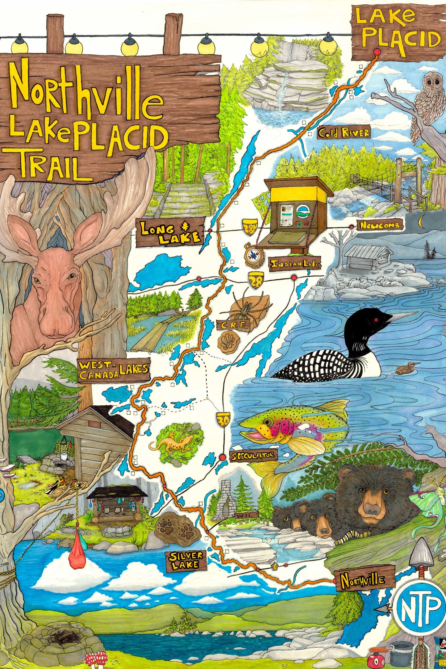 Northville Lake Placid Trail