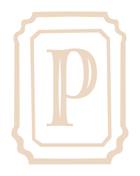 The Patrons Parcel Brand Mark tan